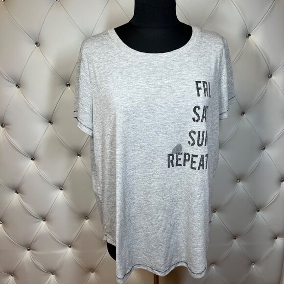 Secret Treasures Gray  Short Sleeve Baxy T-Shirt Size XL/XG - Picture 1 of 9